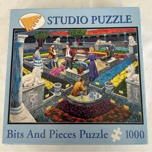 Murder at the Museum- Bits and Pieces 1000-Piece Jigsaw Puzzle